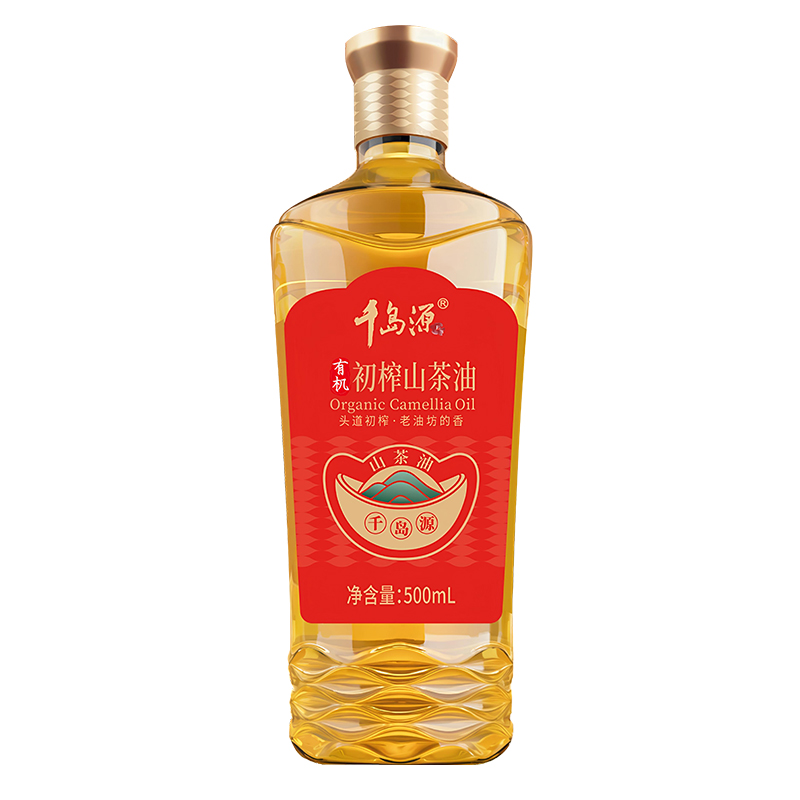有機初榨山茶油 500mL