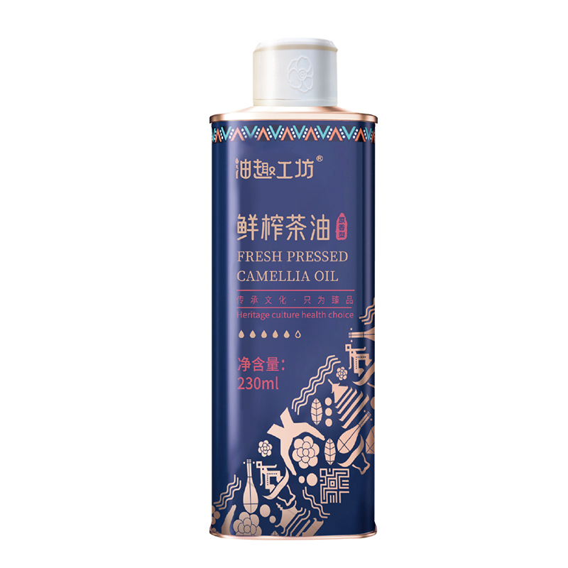 有機(jī)鮮榨山茶油 230mL